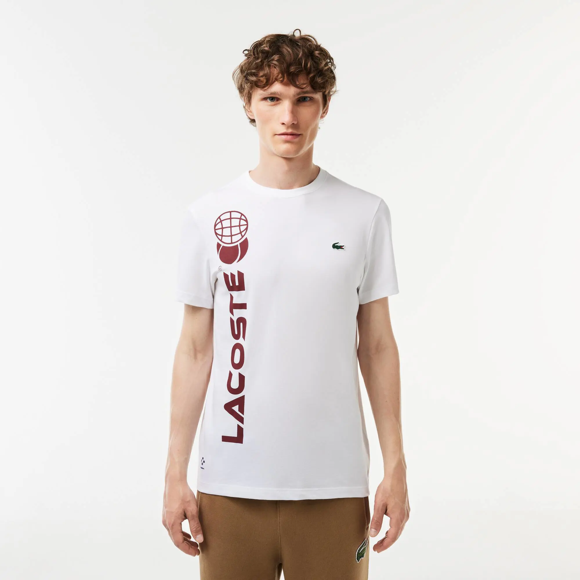 Lacoste Tennis x Daniil Medvedev Regular Fit T-shirt. 1