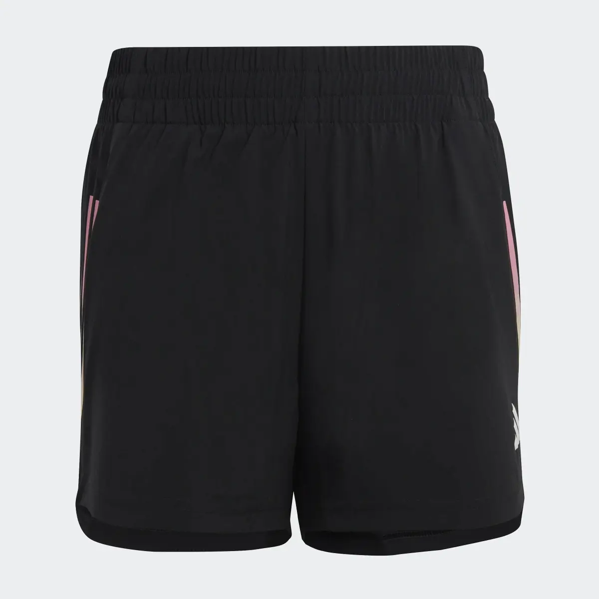 Adidas Training AEROREADY 3-Stripes Woven High-Rise Shorts. 1