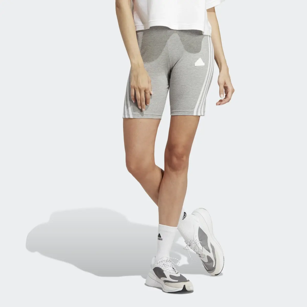 Adidas Future Icons 3-Stripes Bike Shorts. 1