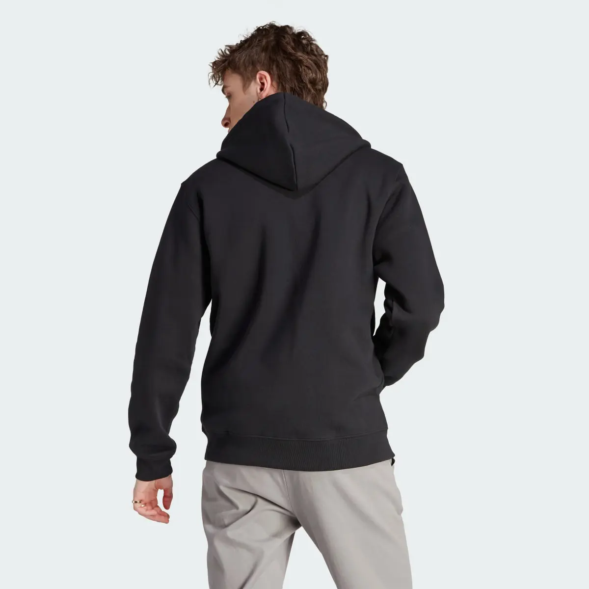 Adidas Trefoil Essentials Full-Zip Hoodie. 3