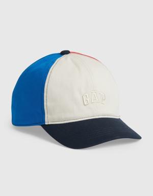 Kids Organic Cotton Gap Arch Logo Baseball Hat multi