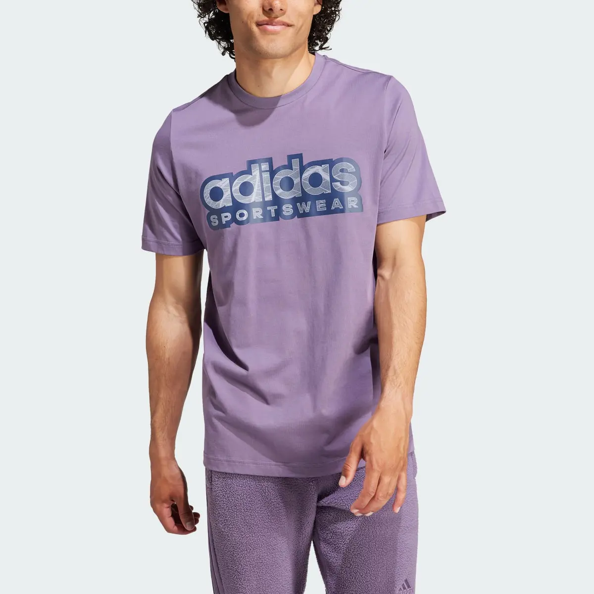 Adidas Tiro Graphic Tee. 1