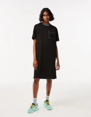Women’s Lacoste Cotton T-shirt Dress