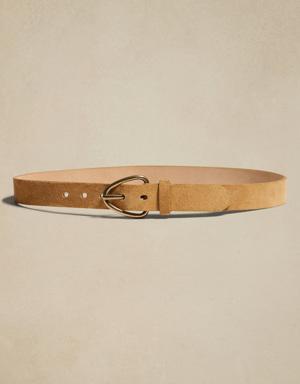 Lugano Leather Belt beige
