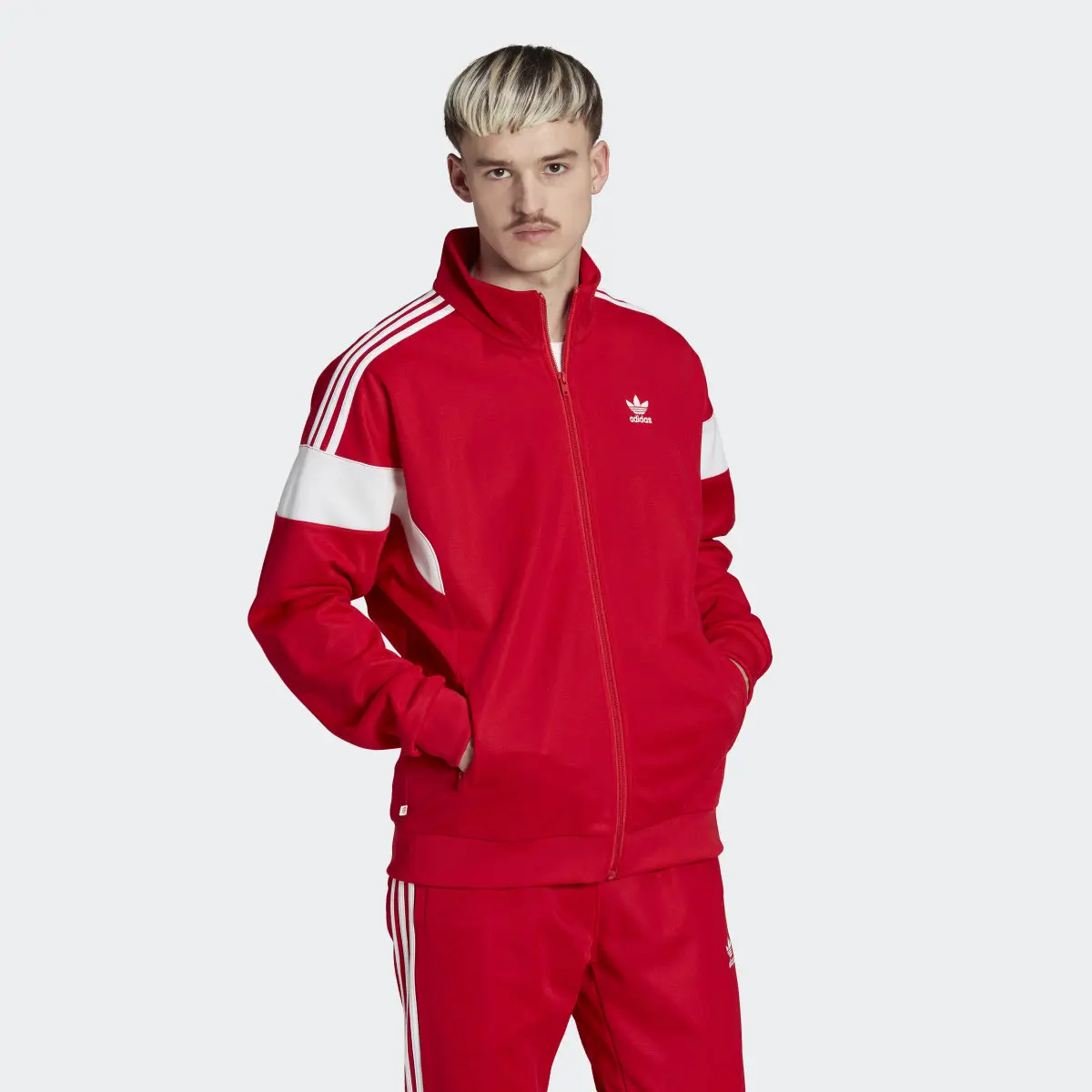 Adidas Adicolor Classics Cut Line Track Top. 2