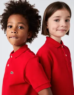 Lacoste Kids' Regular Fit Petit Piqué Polo