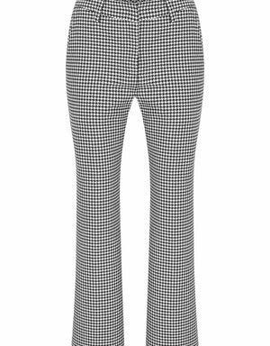 Crow's Foot Patterned Trousers