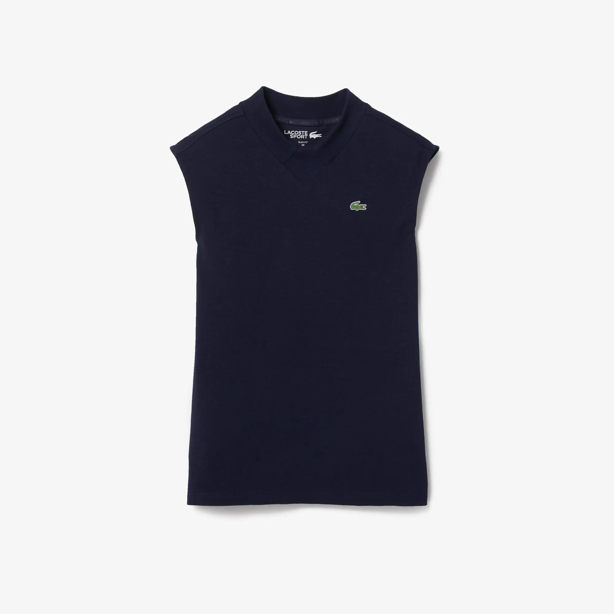 Lacoste Women's Lacoste SPORT Organic Cotton Golf Polo. 2 Lacoste Women's Lacoste SPORT Organic Cotton Golf Polo. 2