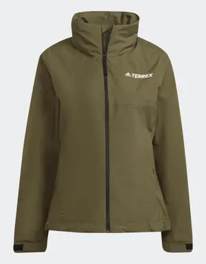 Adidas Terrex Multi RAIN.RDY Primegreen Two-Layer Rain Jacket