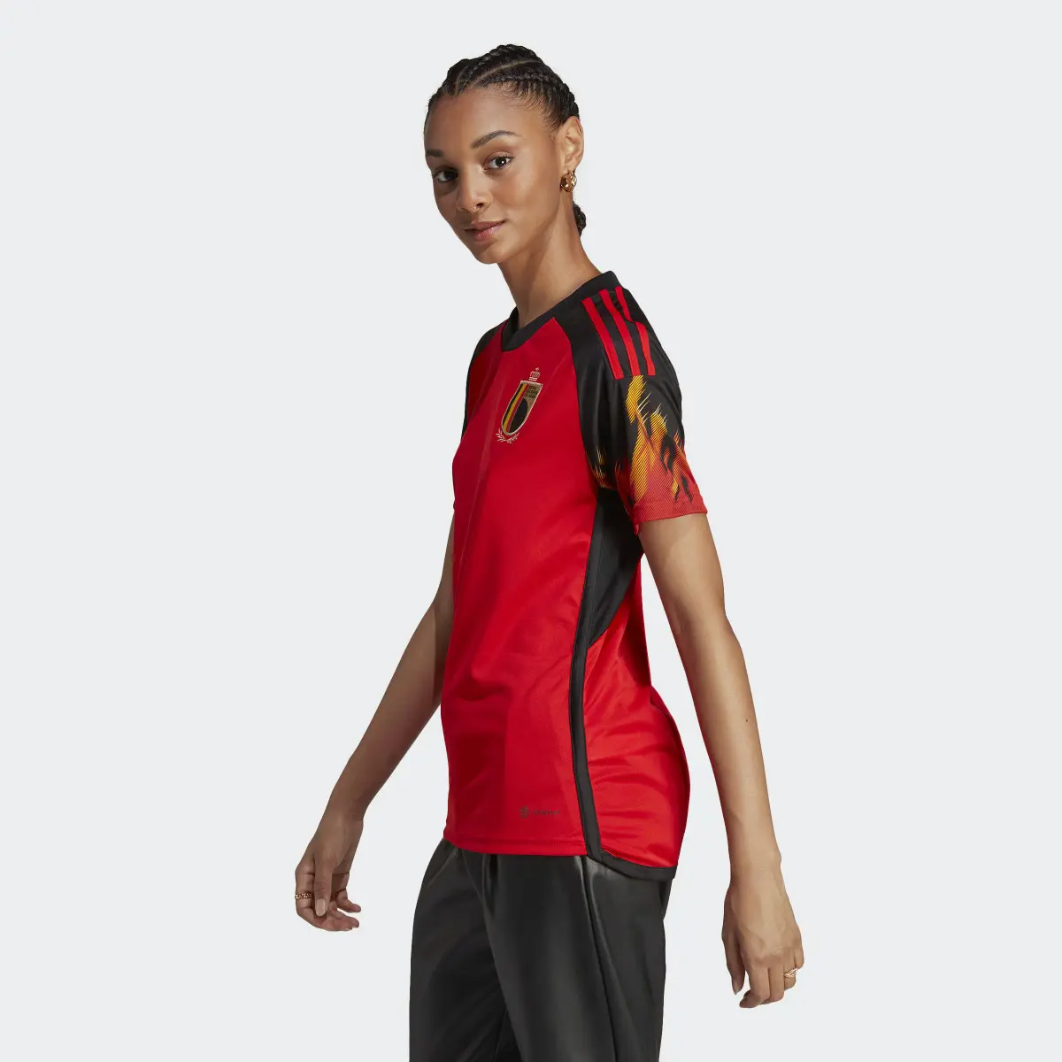 Adidas Belgium 22 Home Jersey. 3