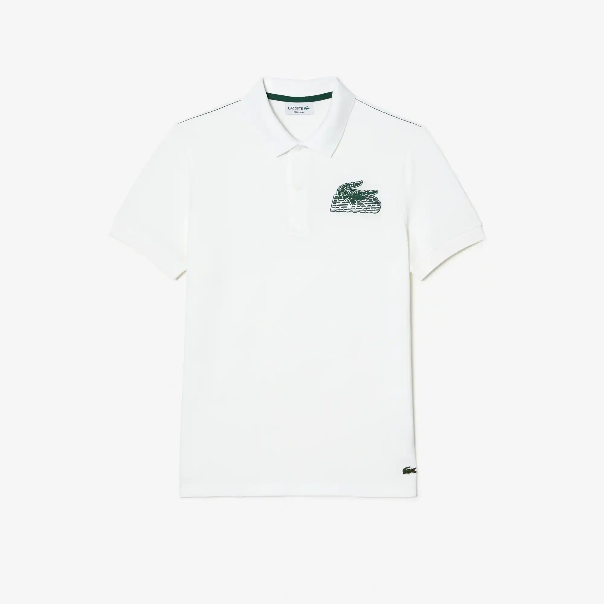 Lacoste Men’s Cotton Mini-Piqué Polo. 2 Lacoste Men’s Cotton Mini-Piqué Polo. 2
