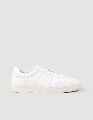 Low-top leather sneakers Login to add to Wish list