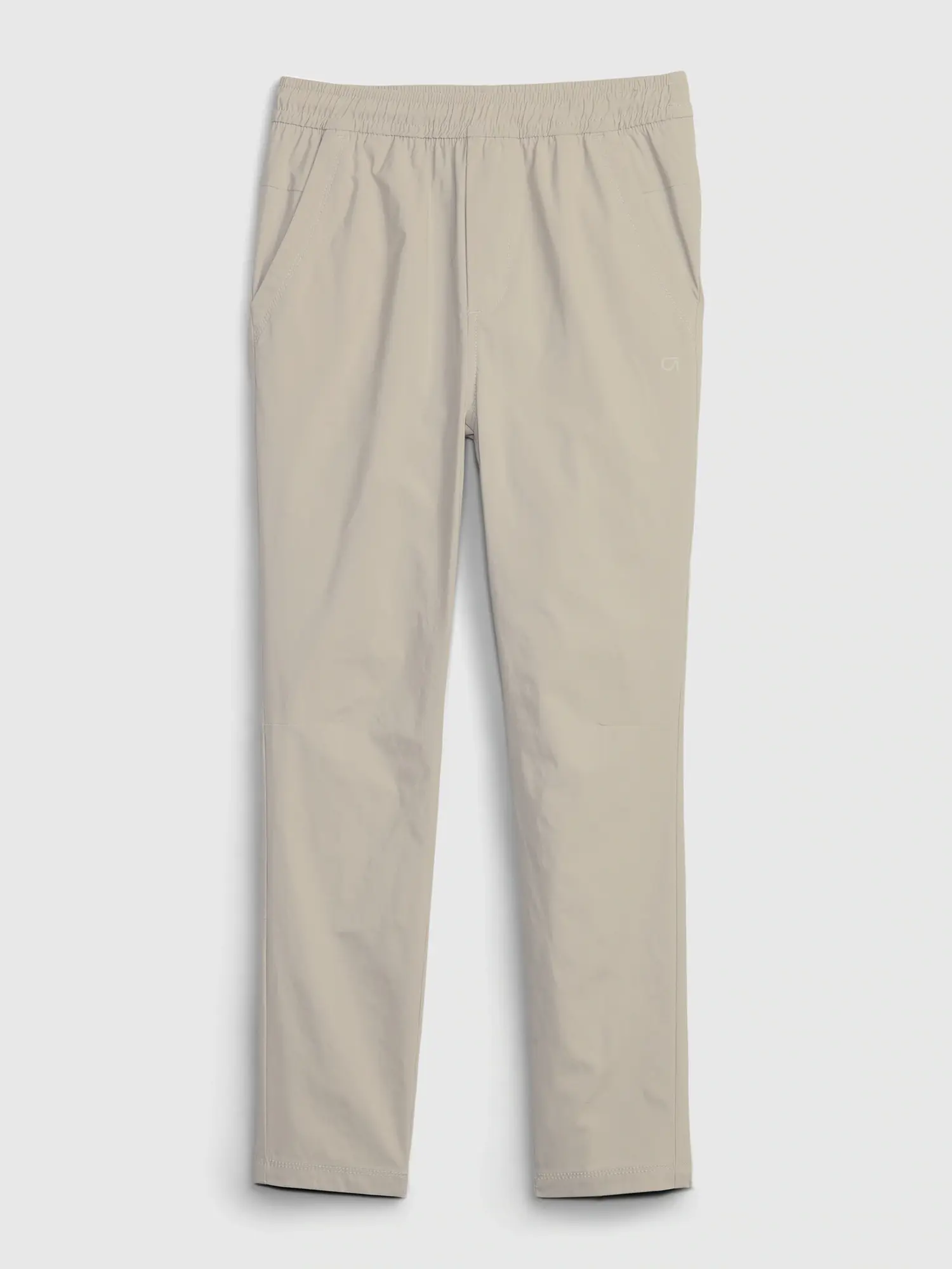 Gap Kids Hybrid Pull-On Pants gray. 1