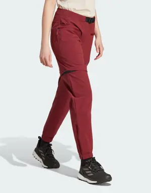 Adidas Terrex Utilitas Hiking Zip-Off Tracksuit Bottoms. 3