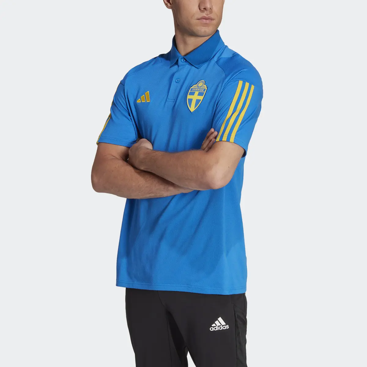 Adidas Sweden Tiro 23 Polo Shirt. 1