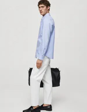 Mango Regular fit Oxford cotton shirt