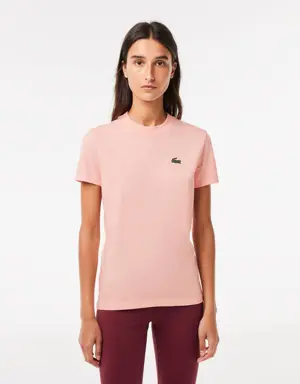 Lacoste Women's Lacoste SPORT Organic Cotton Jersey T-Shirt