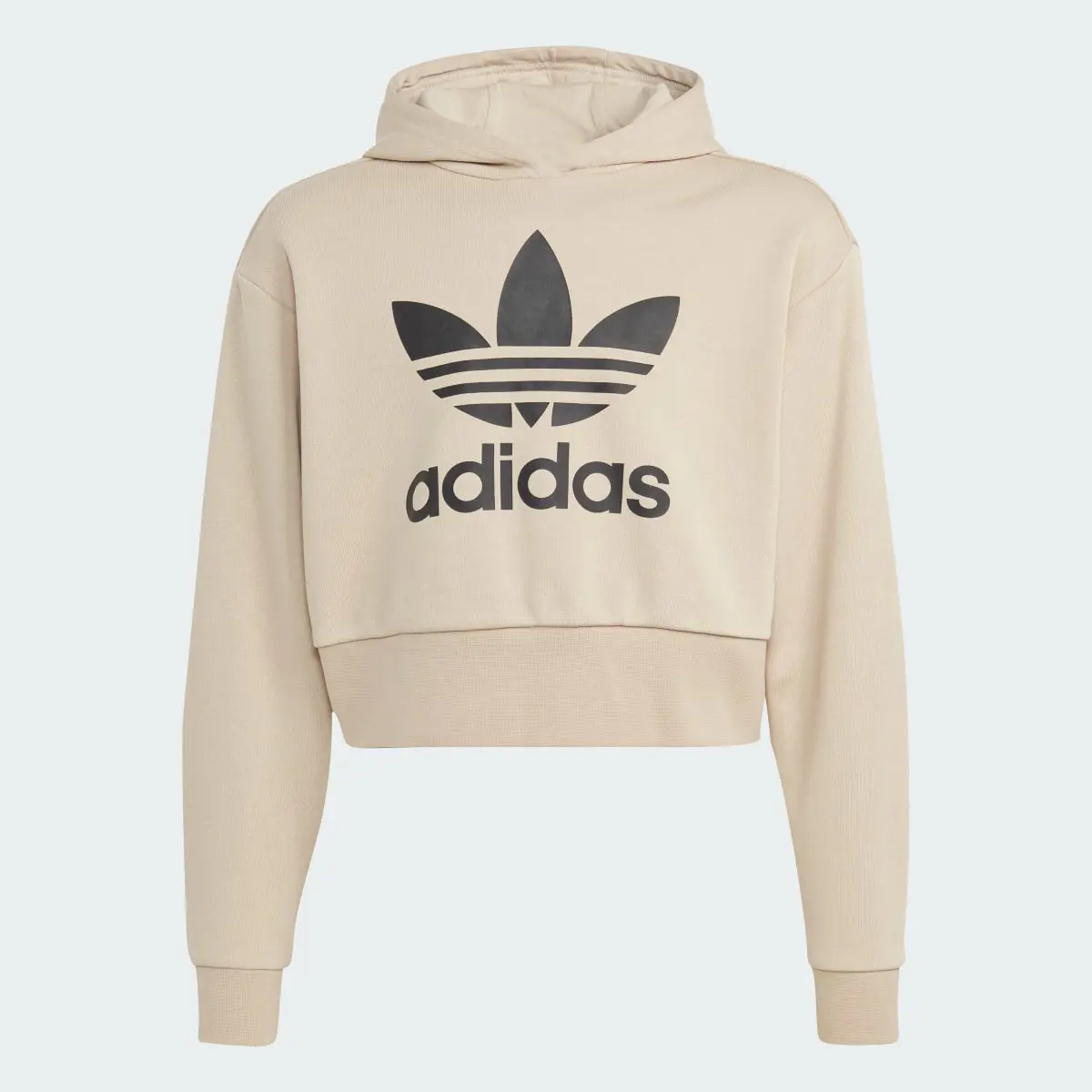 Adidas Adicolor Cropped Hoodie. 1