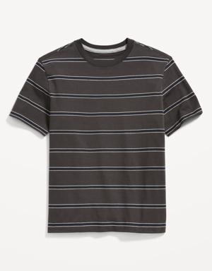 Old Navy Softest Short-Sleeve Striped T-Shirt for Boys green