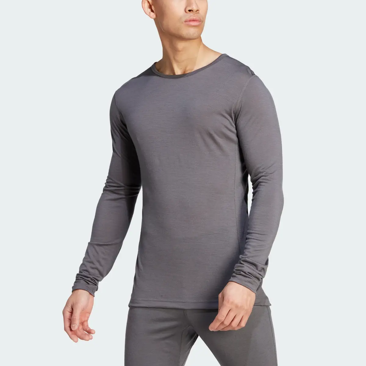 Adidas Terrex Xperior Merino 150 Baselayer Long Sleeve Tee. 1