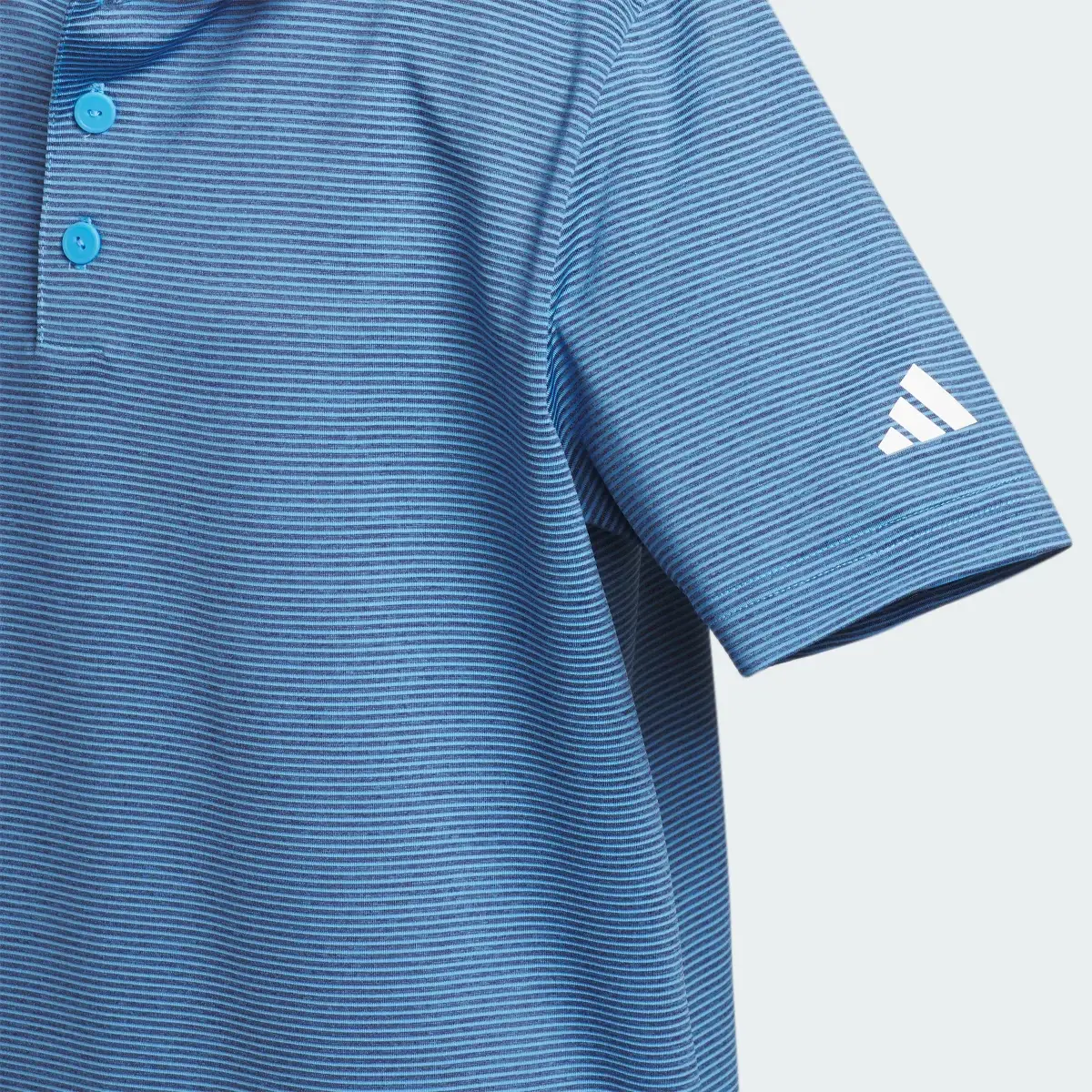 Adidas Ottoman Striped Short Sleeve Polo Shirt Kids. 3