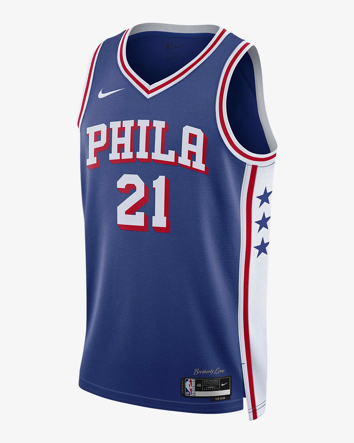 Nike Joel Embiid Philadelphia 76ers 2023/24 Icon Edition. 1
