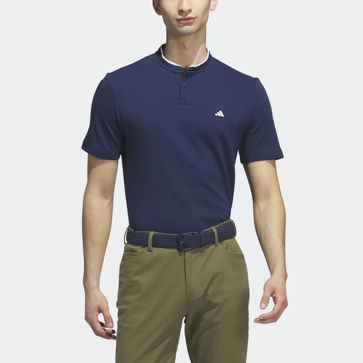 Adidas Go-To Henley Polo Shirt. 1