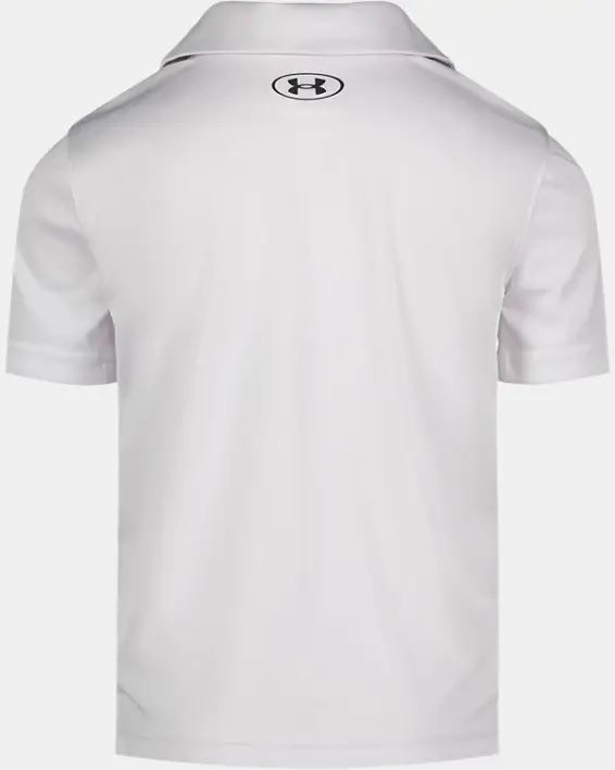 Under Armour Little Boys' UA Matchplay Solid Short Sleeve Polo. 2