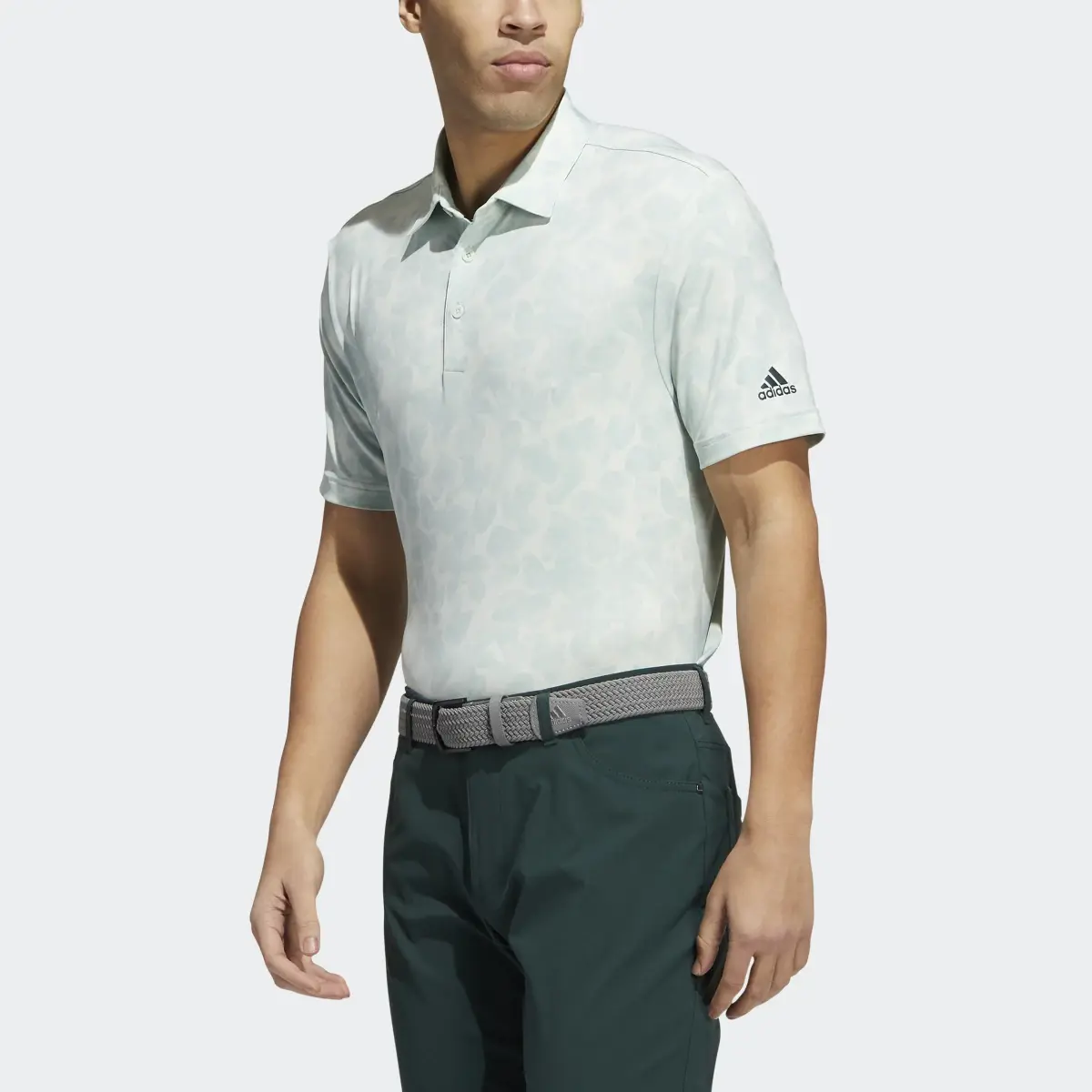 Adidas Prisma-Print Polo Shirt. 1