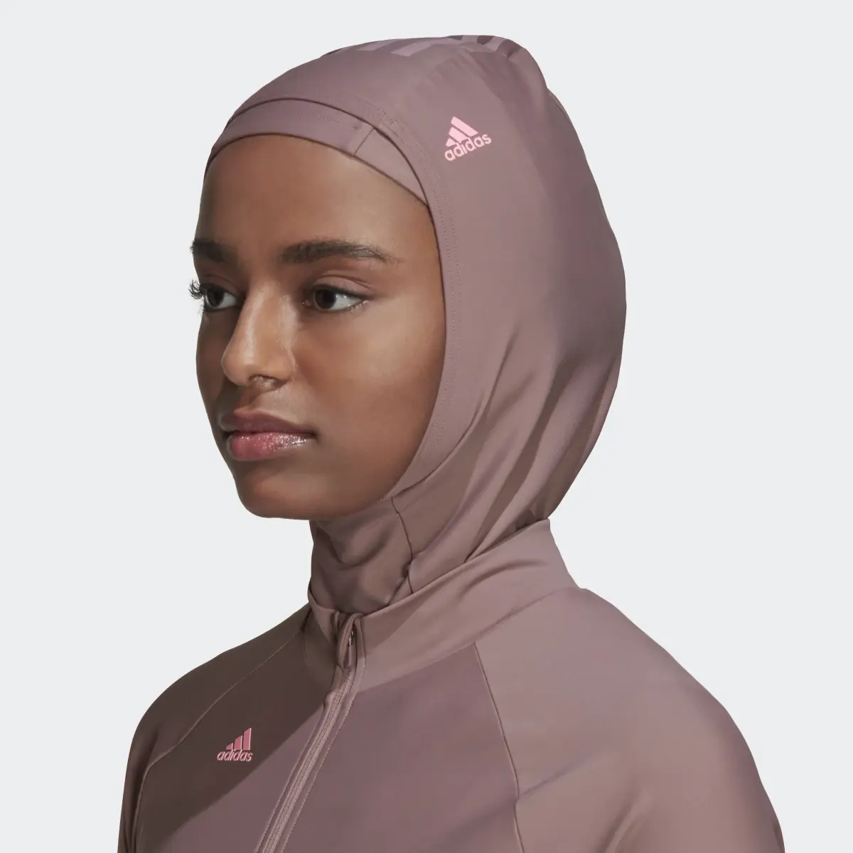 Adidas 3-Stripes Swim Hijab. 3