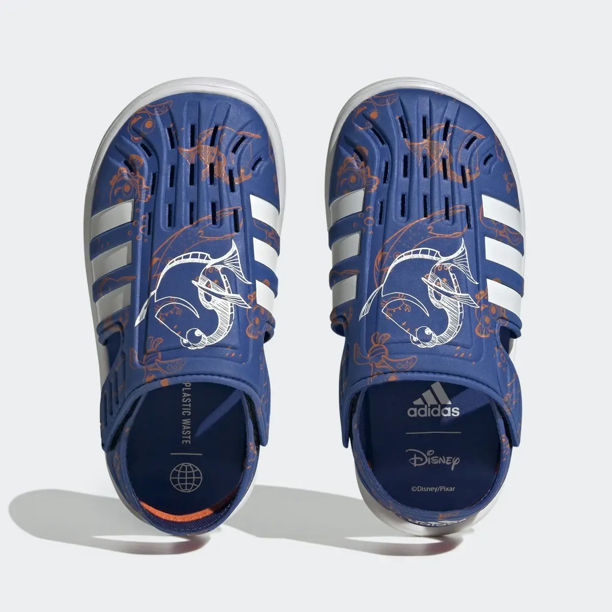 Adidas x Disney Finding Nemo and Dory Closed Toe Summer Sandals. 3