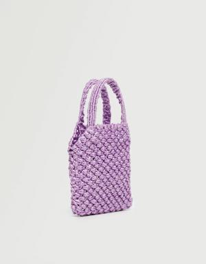 Mango Crochet mini bag