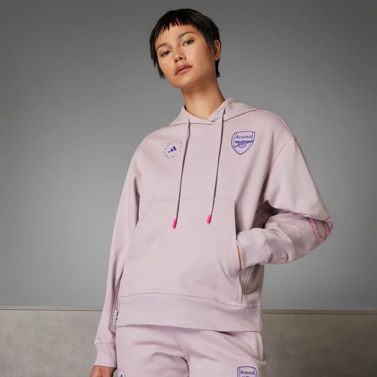 Adidas Arsenal x adidas by Stella McCartney Hoodie. 1