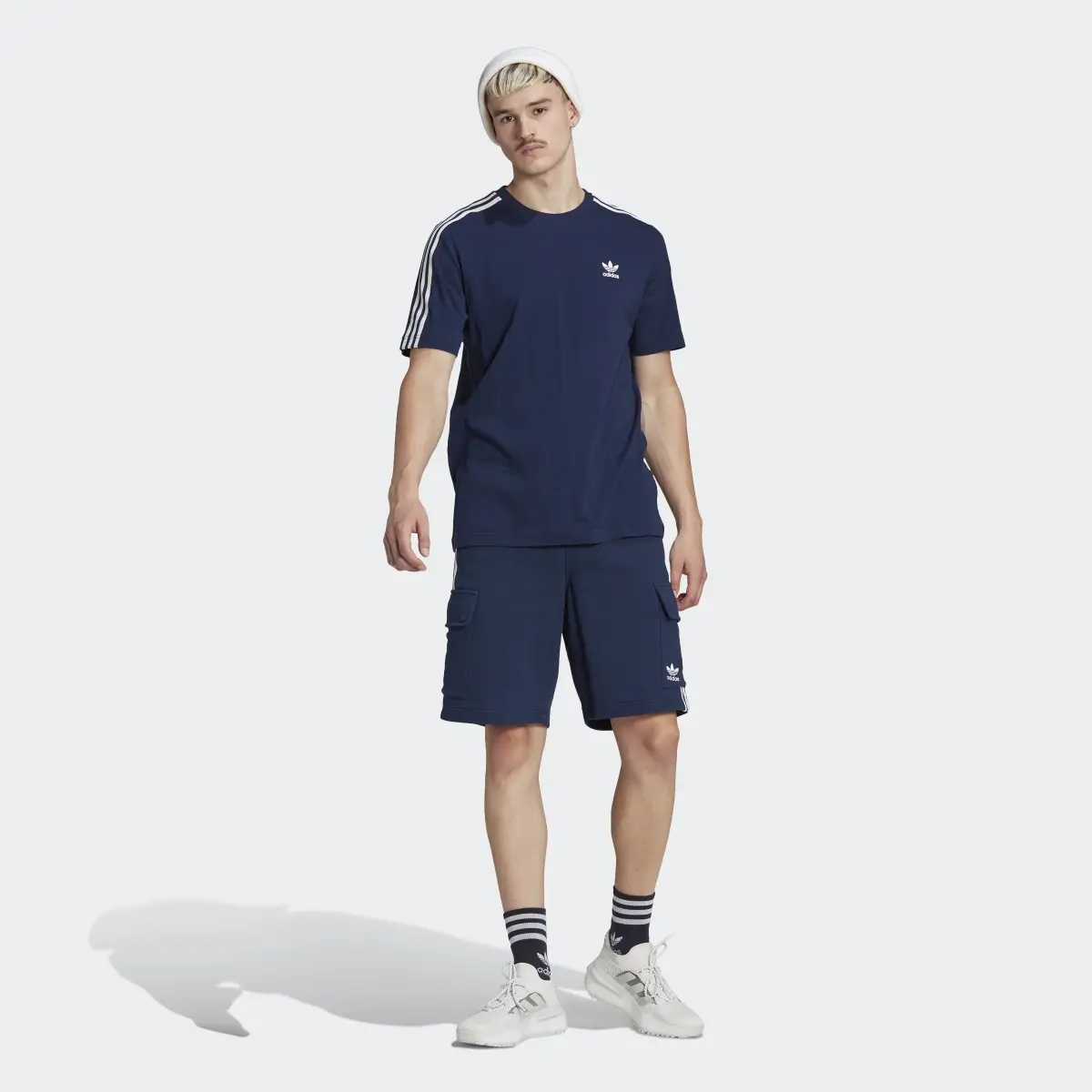 Adidas Adicolor Classics 3-Stripes Cargo Shorts. 3