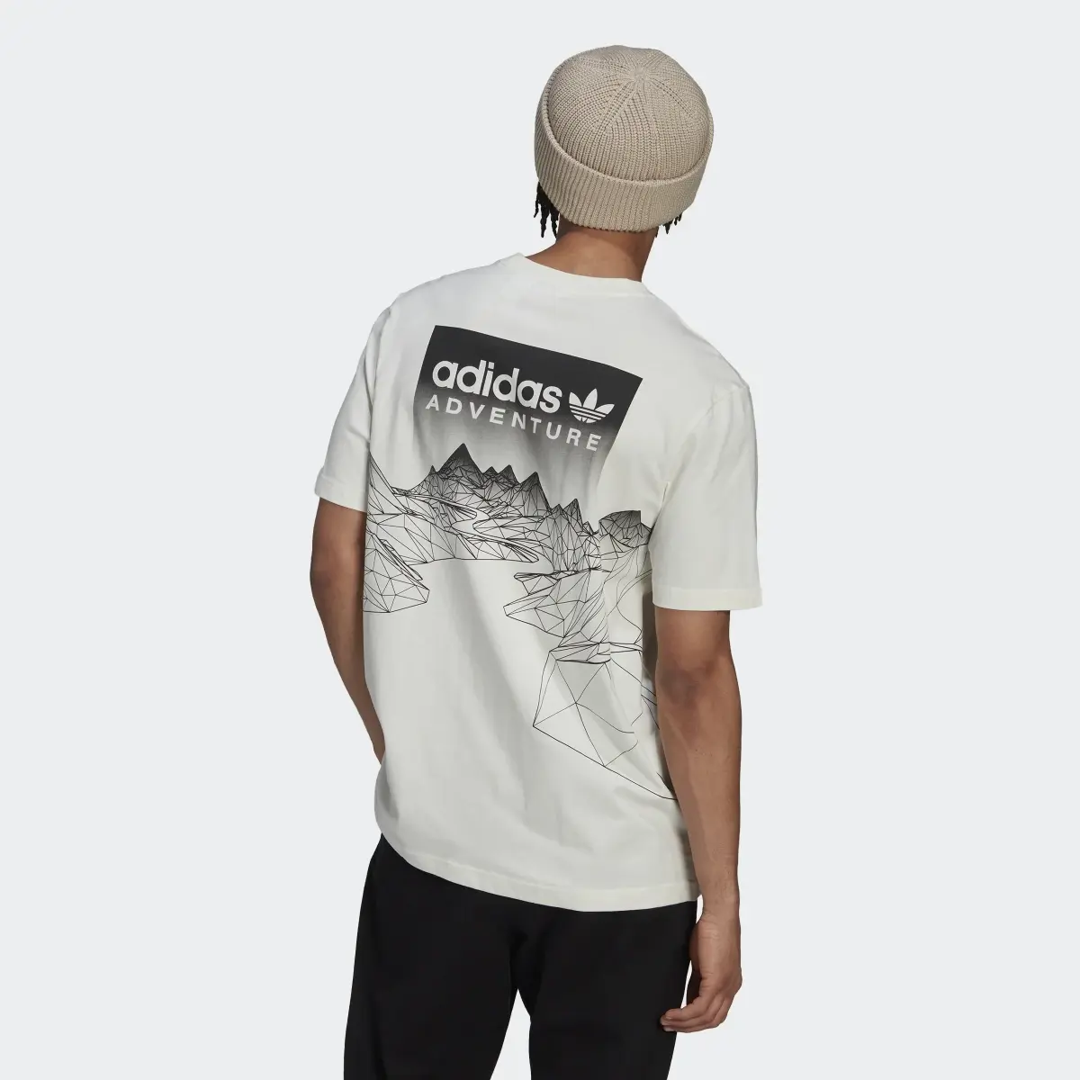 Adidas Adventure Mountain Back Tee. 3