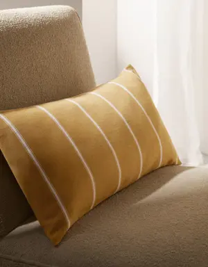 Poszewka na poduszkę bawełniana w paski 30x50cm