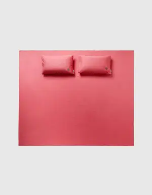 set of pink double bed sheets