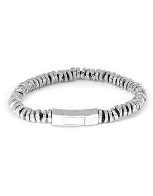 Pure Click Bead Sterling Silver Bracelet