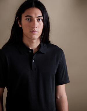 Luxury-Touch Polo black