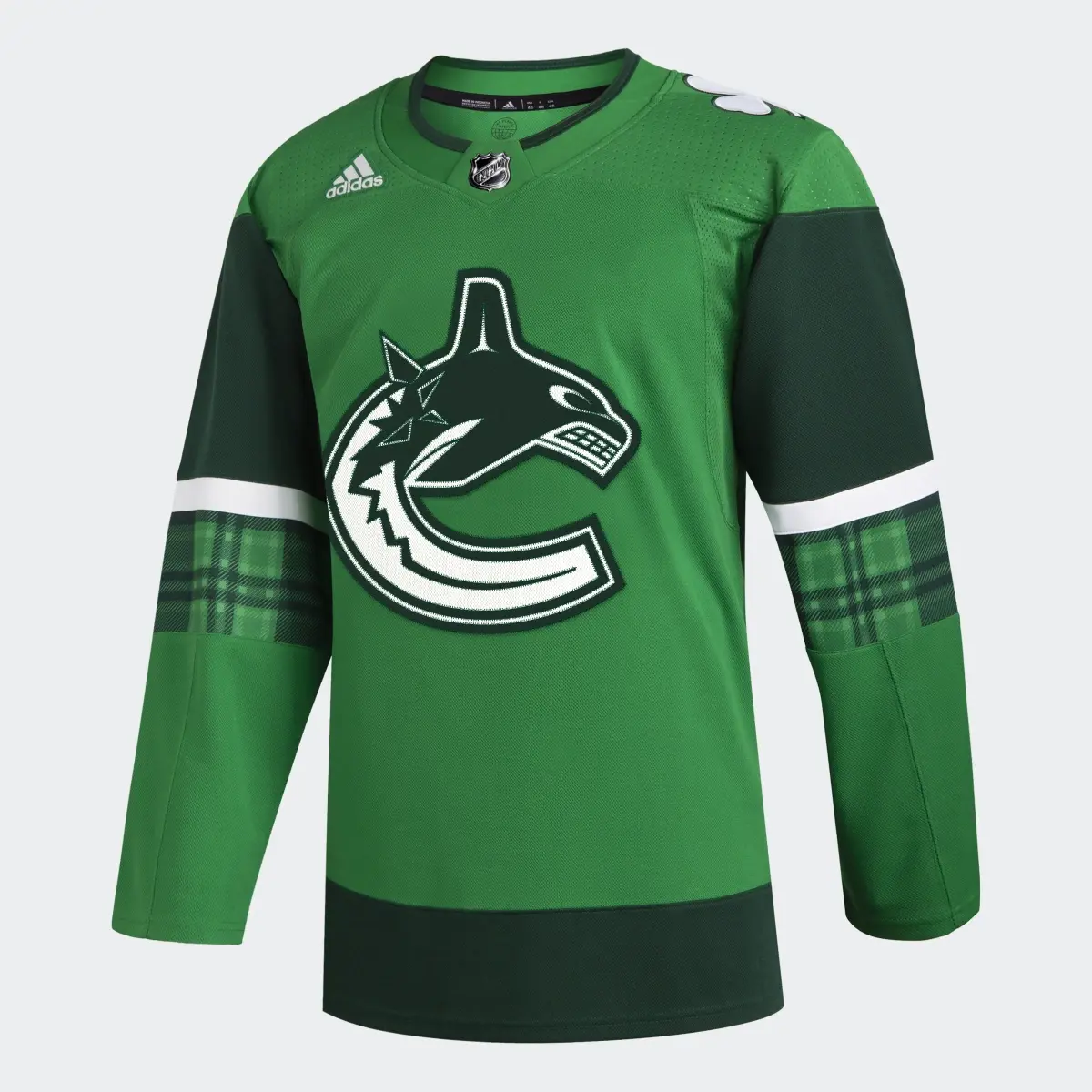 Adidas Vancouver Canucks St Pats Jersey. 1