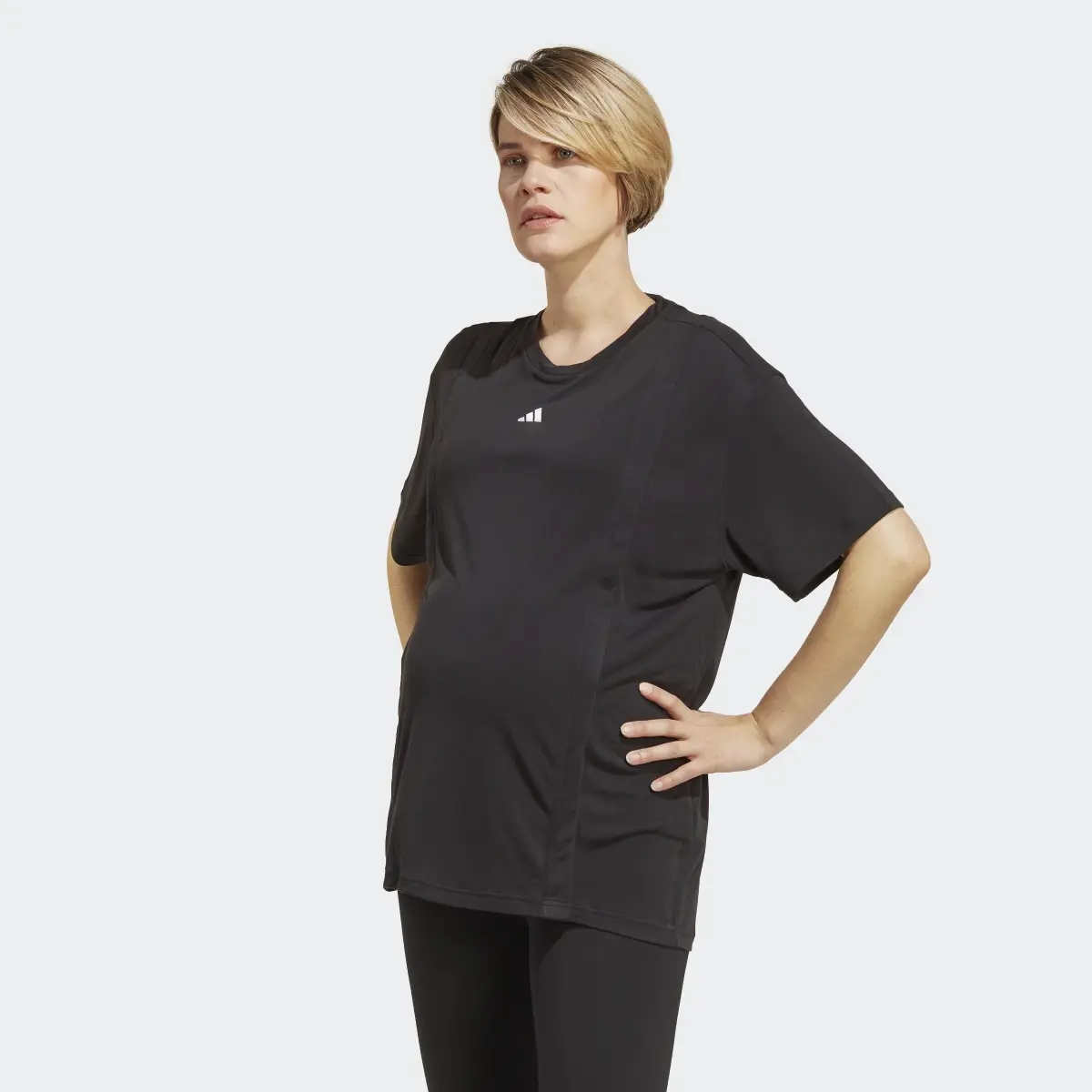Adidas T-shirt AEROREADY Train Essentials Nursing (Maternity). 2