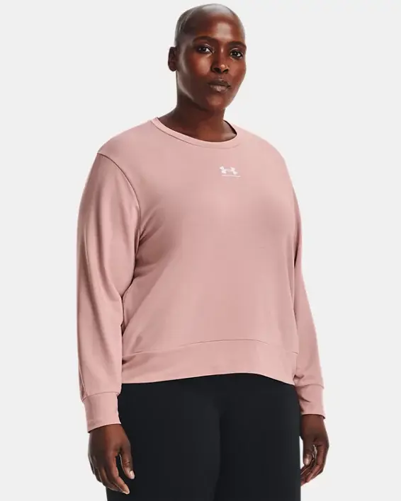 Under Armour Women's UA Rival Terry Crew. 1