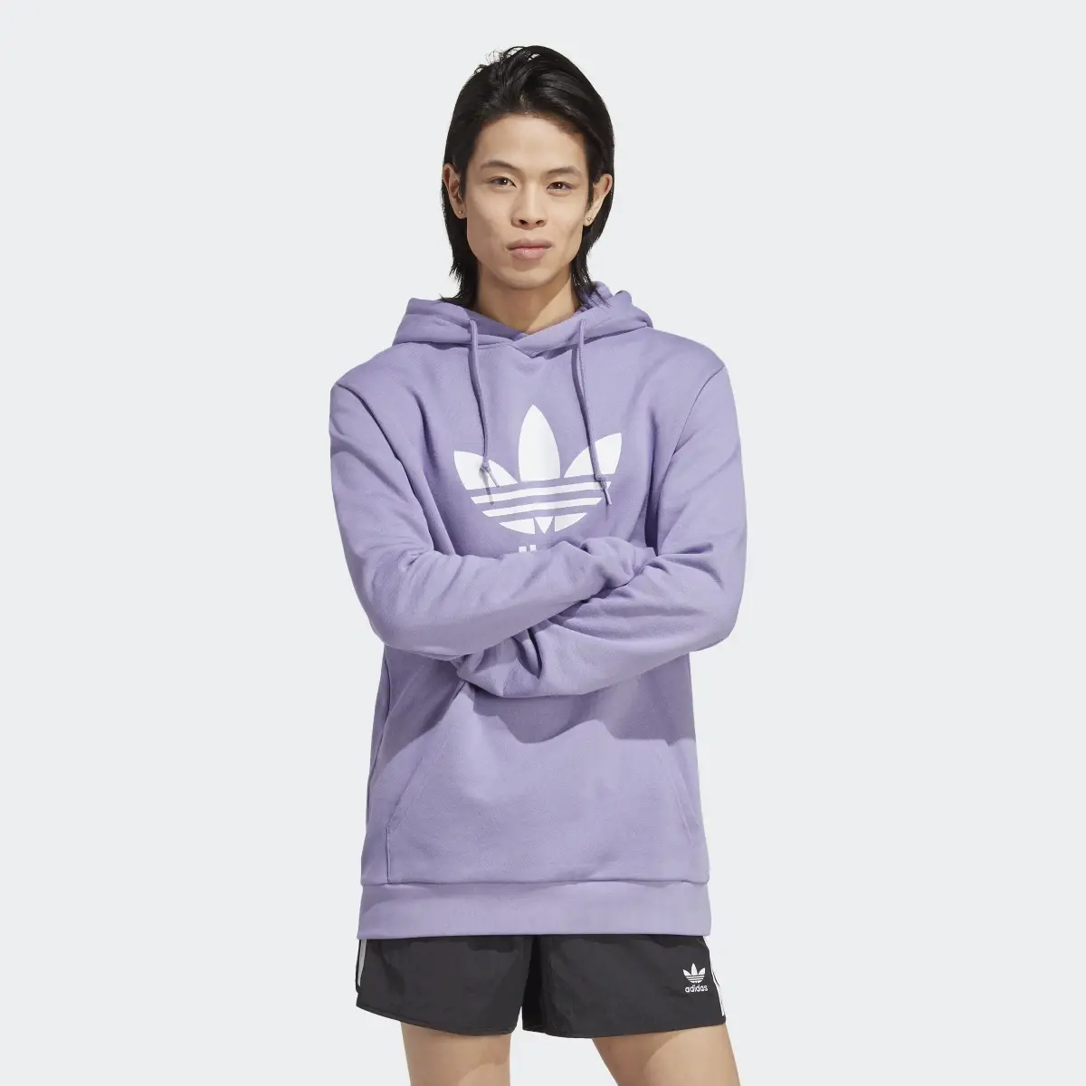 Adidas Sweat-shirt à capuche Adicolor Classics Trefoil. 2