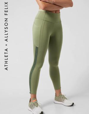 Athleta Ultimate Stash Legend Tight green