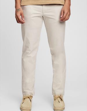 Modern Khakis in Slim Fit with GapFlex beige