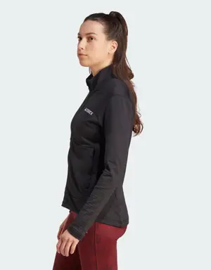 Adidas Veste légère molleton entièrement zippée Terrex Multi. 3 Adidas Veste légère molleton entièrement zippée Terrex Multi. 3