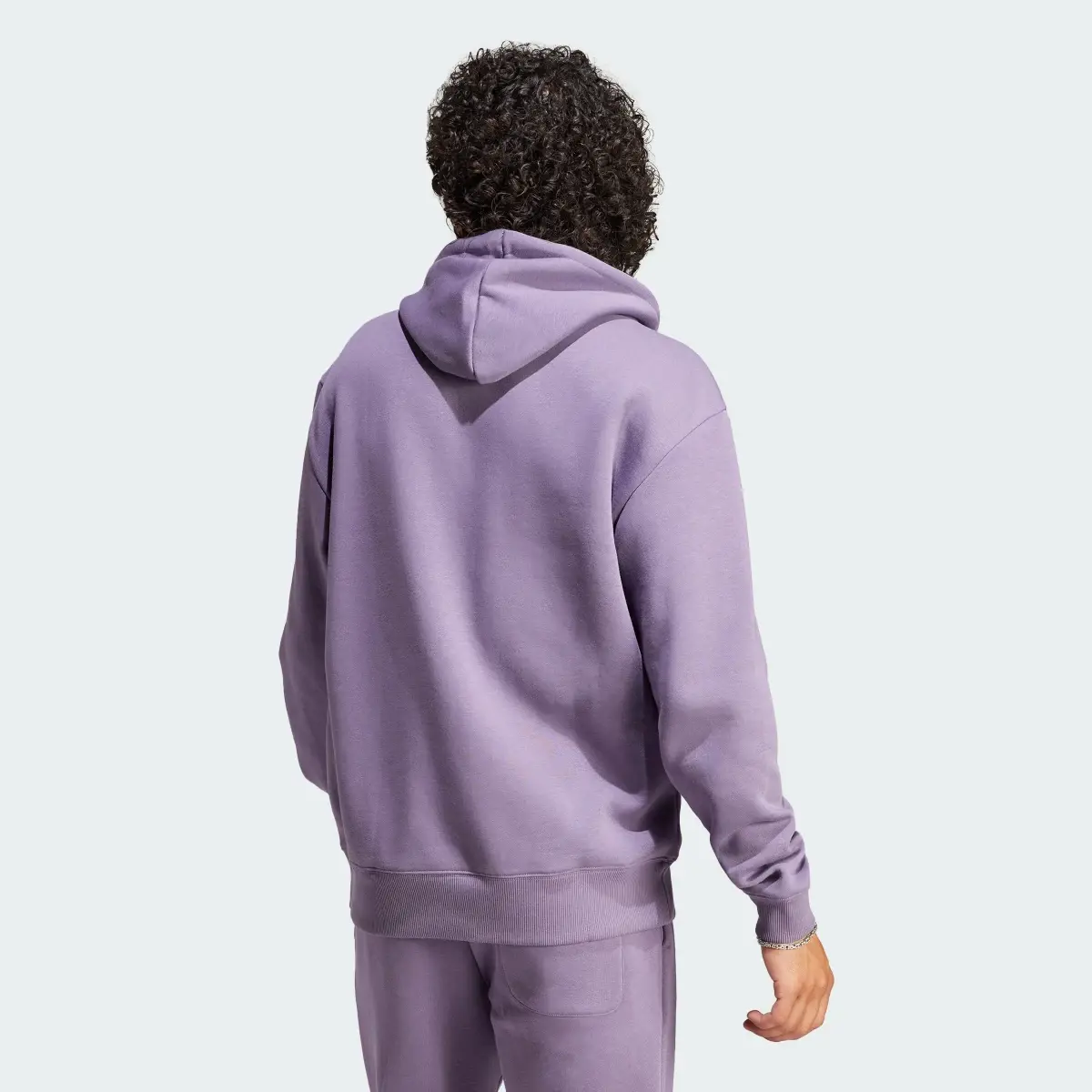 Adidas All SZN Fleece Hoodie. 3