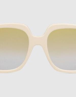 Squared-frame sunglasses