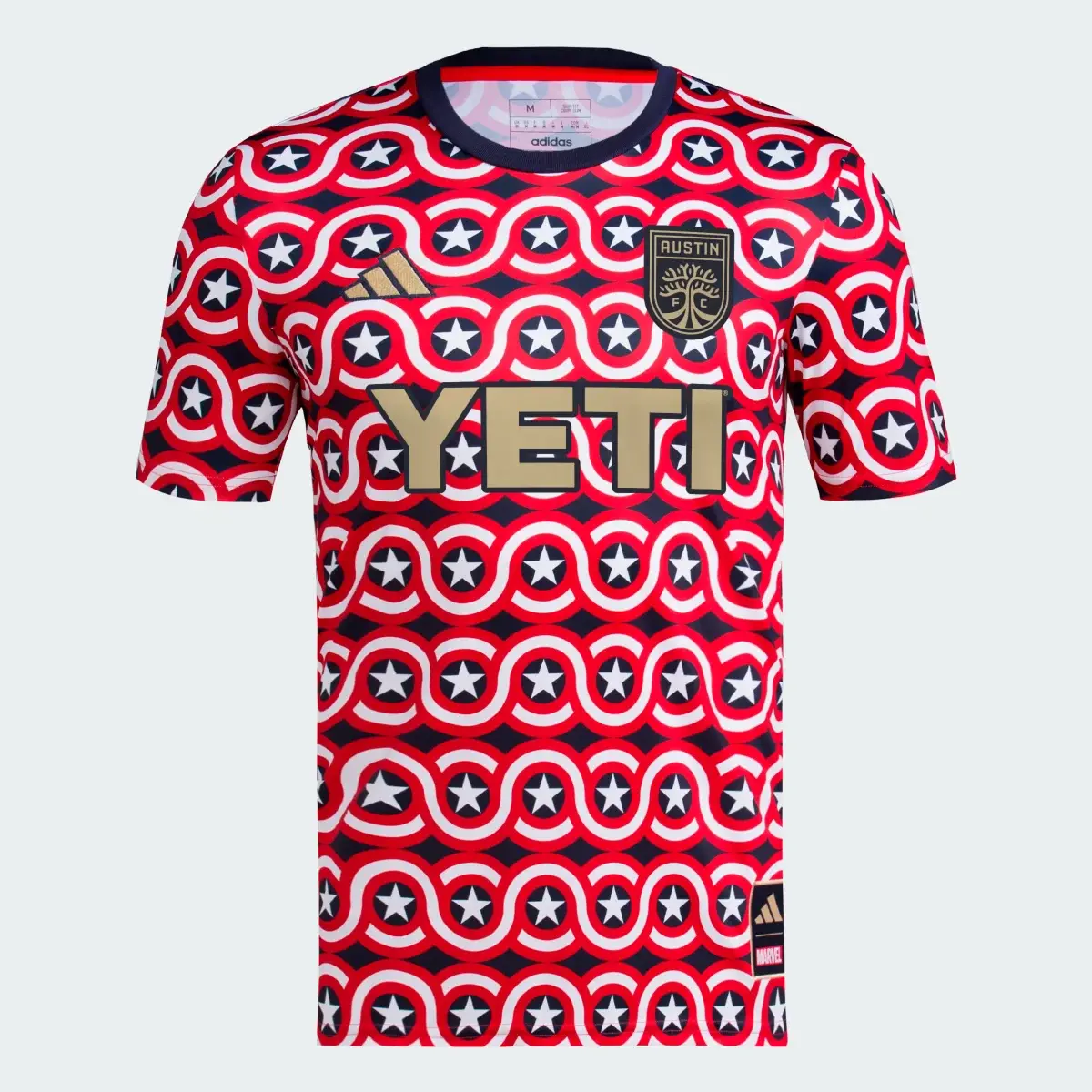 Adidas Austin FC Americana Pre-Match Jersey Kids. 1