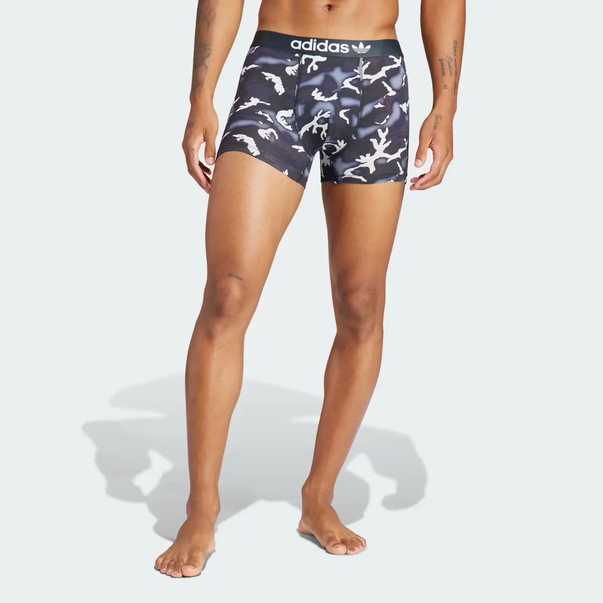 Adidas Comfort Flex Cotton Trunk Underwear 2 Pack. 1